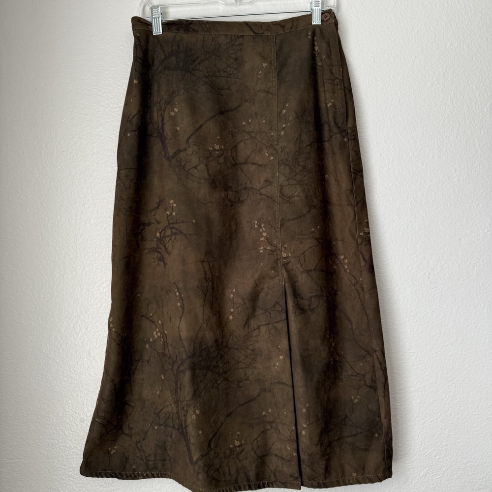 Vintage Fairy Grunge Core Midi skirt Earthy Tones Whimsigoth Forest Core Size 14